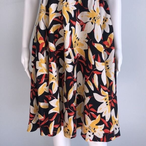 ANTHROPOLOGIE Moulinette Soeurs Lily Silk Dress - 4 - Picture 5 of 6